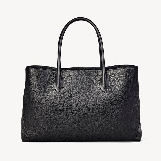 London Tote Black Pebble