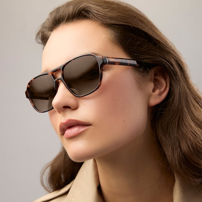 St Barts Aviator Sunglasses Tortoiseshell 