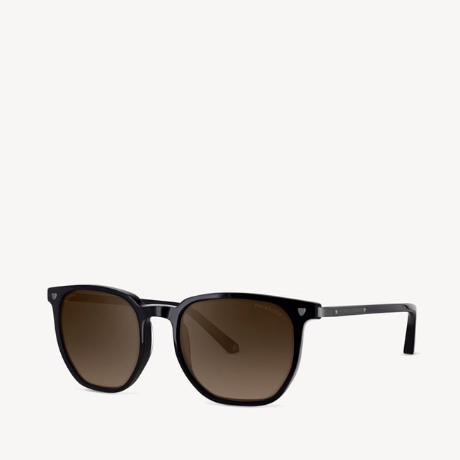 Helios Round Sunglasses Black 