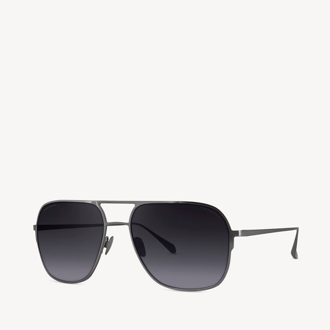 Maranello Aviator Sunglasses Gunmetal Stainless Steel