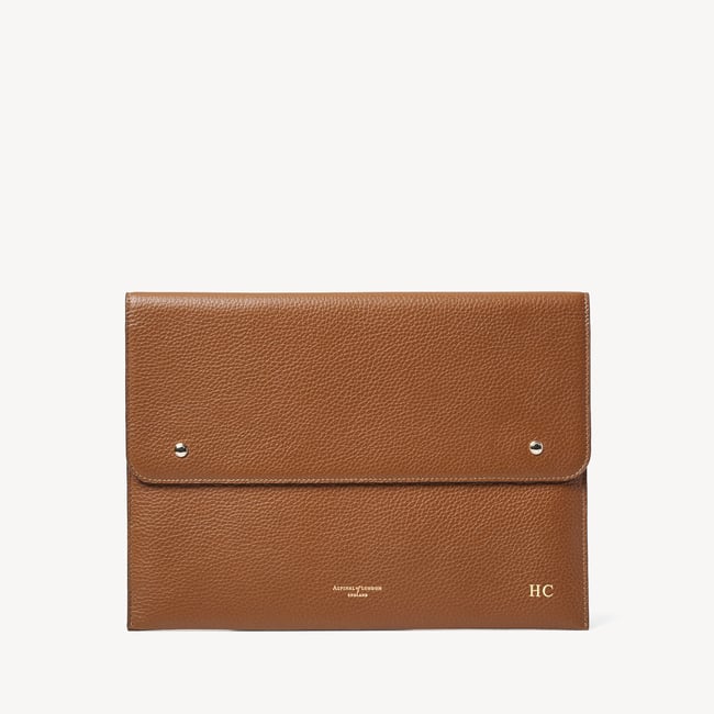 13-Inch Classic Laptop Case Tan Pebble