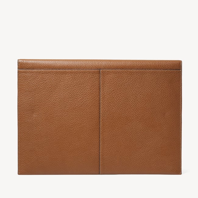16-Inch Classic Laptop Case Tan Pebble