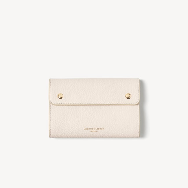 Travel Jewellery Roll Ivory Pebble