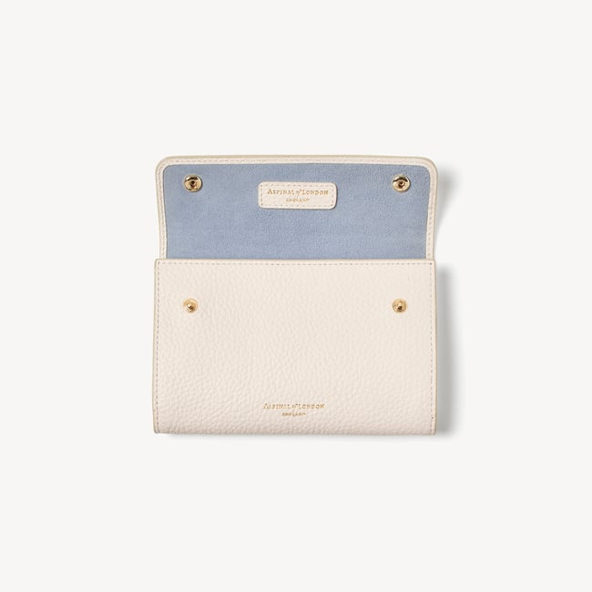Travel Jewellery Roll Ivory Pebble