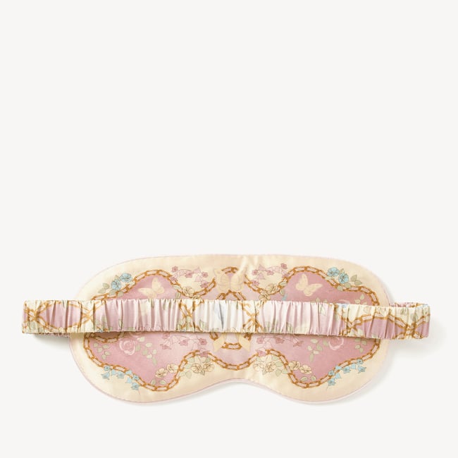 Silk Eye Mask Set English Rose Pure Silk