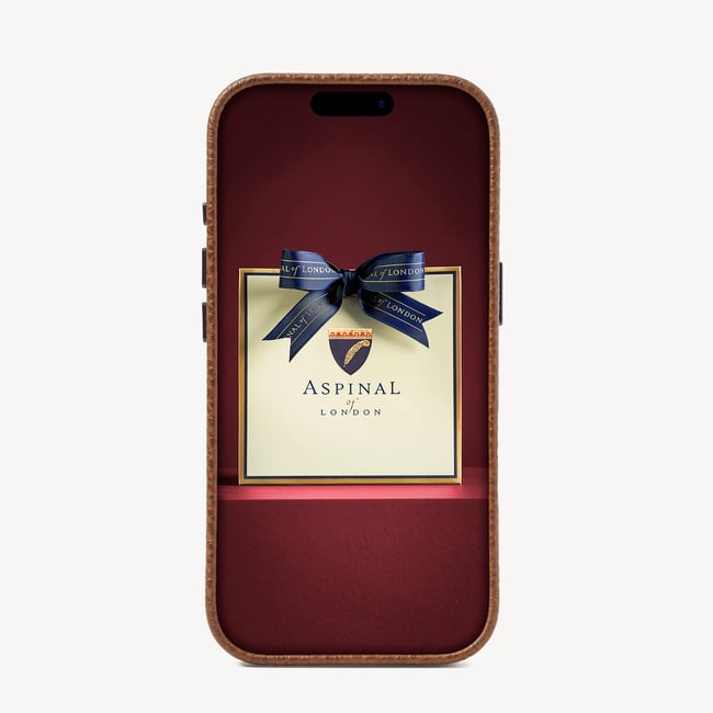 iPhone 16 Pro Magnetic Card Case Tan Pebble