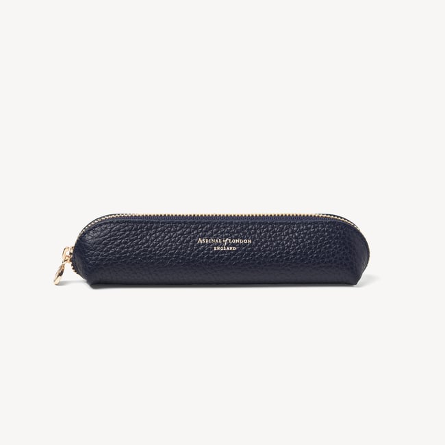 Pencil Case Navy Pebble