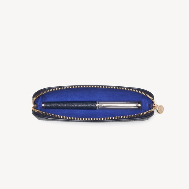 Pencil Case Navy Pebble