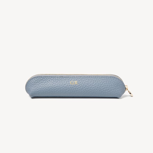 Pencil Case Sky Blue Pebble