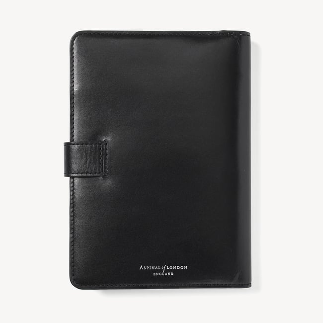 Deluxe Family Travel Wallet Smooth Black