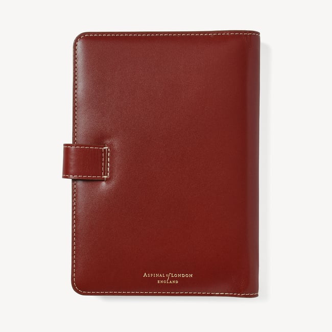 Deluxe Family Travel Wallet Smooth Cognac