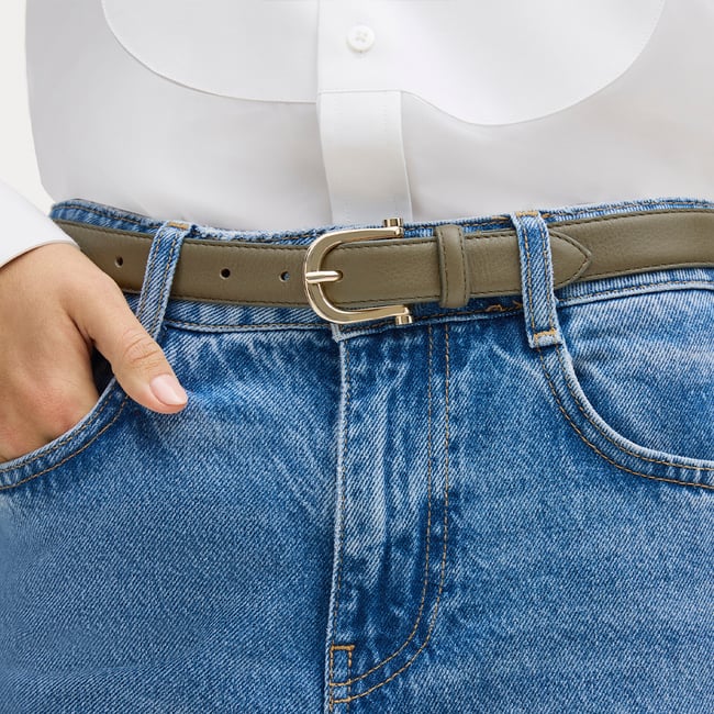 Bella Waist Belt Smooth Olive
