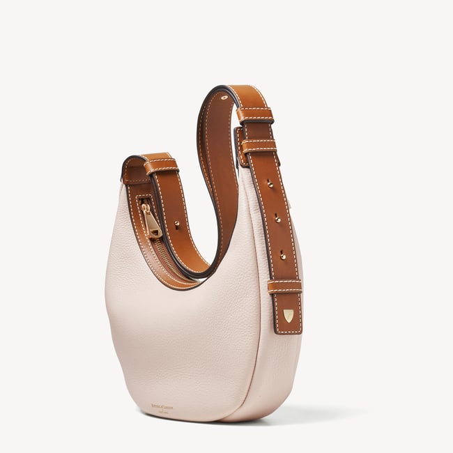 Soho Small Crescent Beach Stone Premium Pebble & Smooth Tan