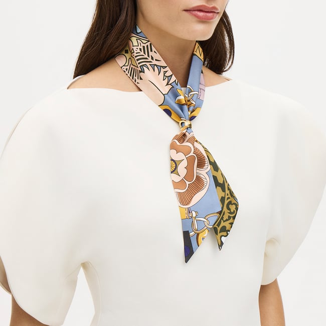Skinny Scarf Ring 18ct Gold Plated