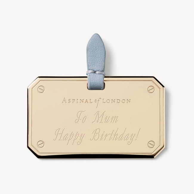 Mayfair®Clutch Sky Blue English Garden Hand Embroidery