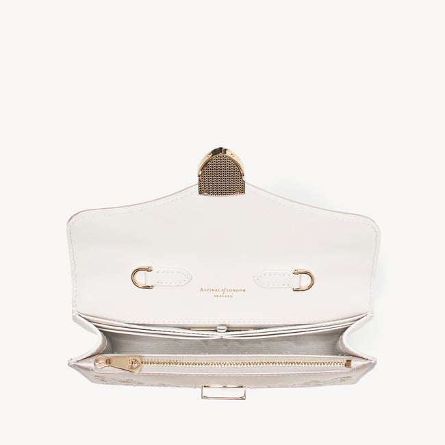 Mayfair®Clutch Ivory Silk Satin