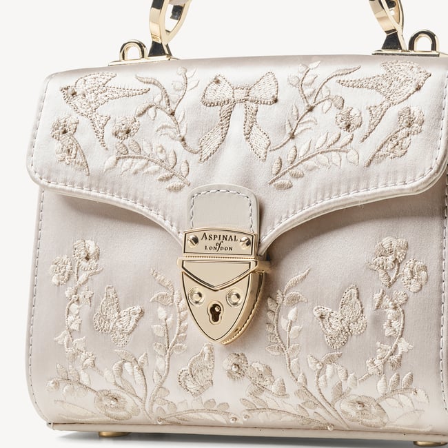 Mini Mayfair® Ivory Silk Satin