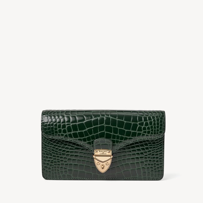 Mayfair®Clutch Evergreen Patent Croc
