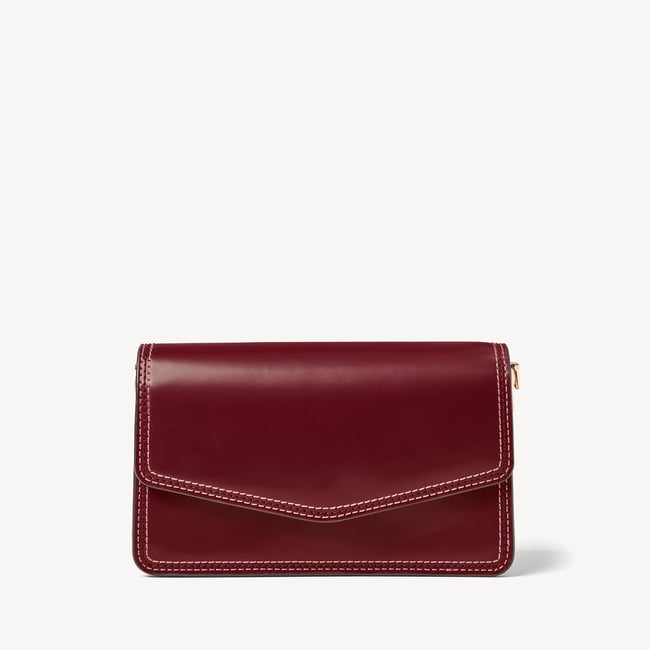 Eliza Clutch Smooth Merlot