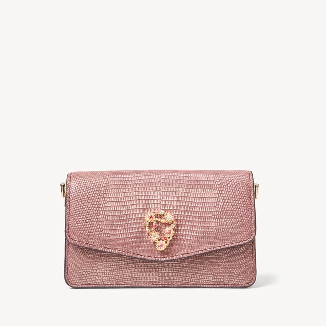 Eliza Clutch Cassis Lizard