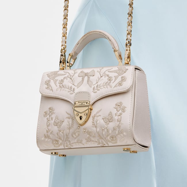 Mini Mayfair® Ivory Silk Satin