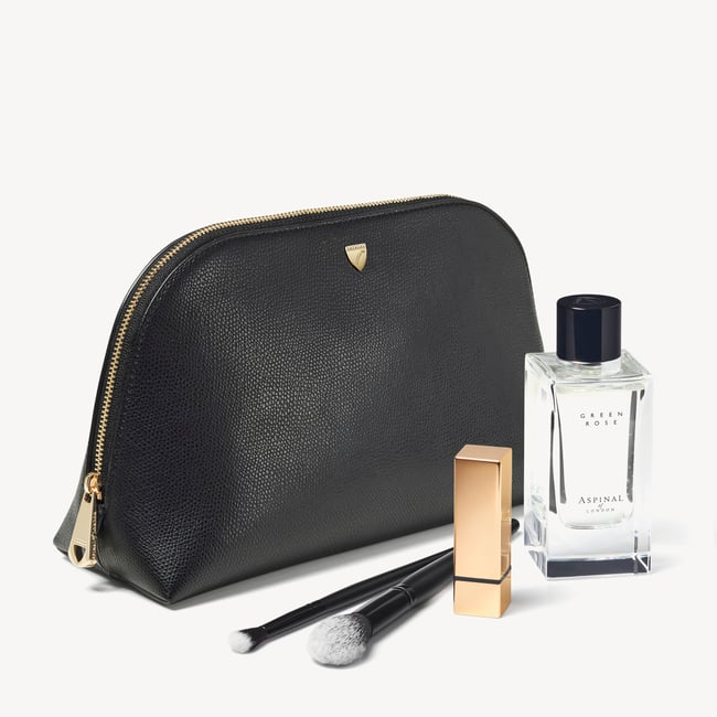 Classic Toiletry Bag Black Soft Saffiano