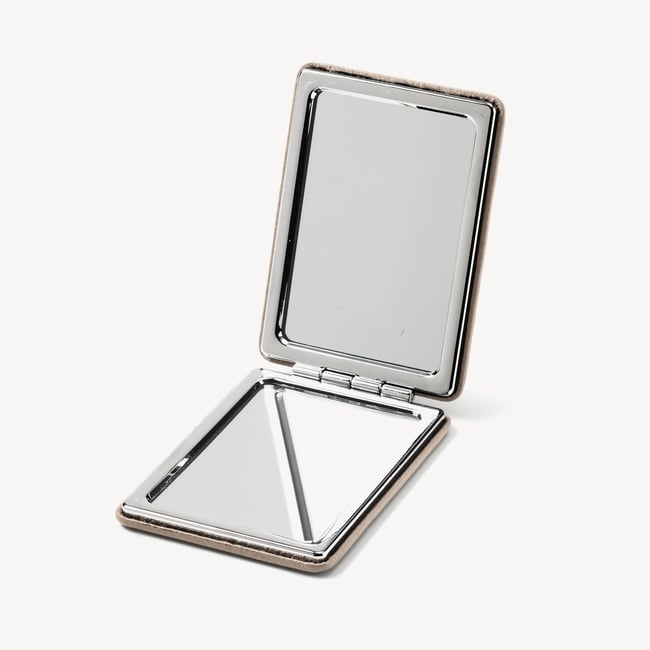 Handbag Mirror Moleskin Soft Saffiano