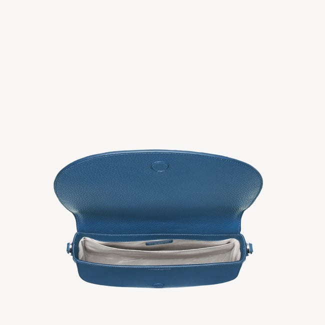 Stella Satchel Crossbody Topaz Pebble