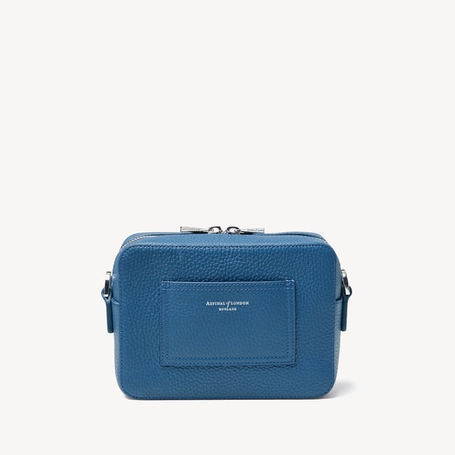 Camera Crossbody Topaz Pebble