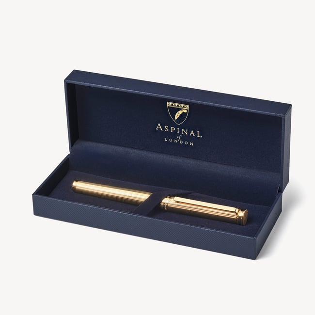 Regent Fountain Pen 23ct Gold Plated