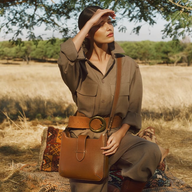 Ella Hobo Tan Pebble