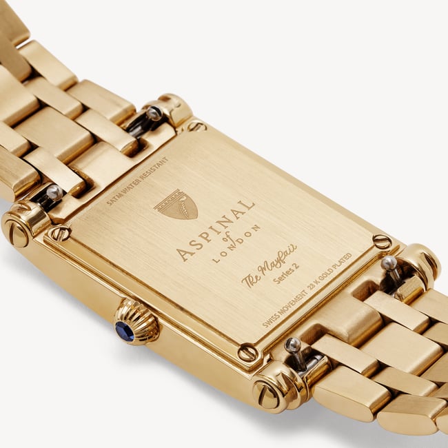 The Mayfair® Series 2 23ct Gold Plated Stainless Steel Bracelet