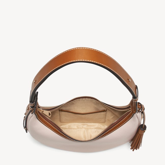 Soho Small Crescent Beach Stone Premium Pebble & Smooth Tan