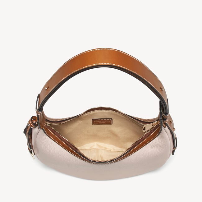 Soho Small Crescent Beach Stone Premium Pebble & Smooth Tan