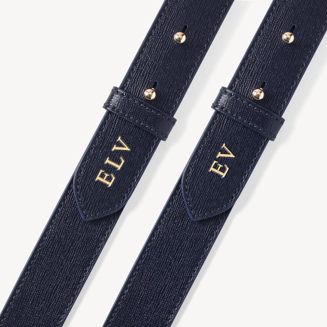 Madison Tote  Navy Saffiano