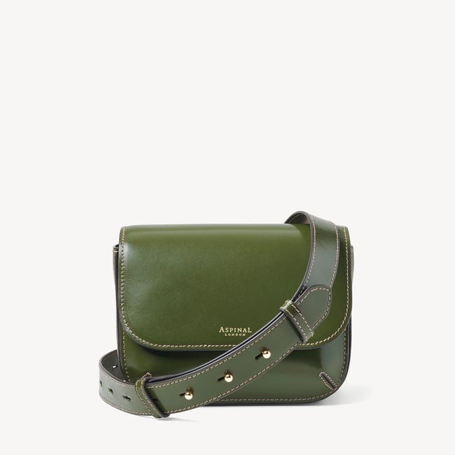 Ella Crossbody Smooth Moss Green