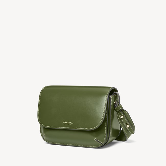 Ella Crossbody Smooth Moss Green
