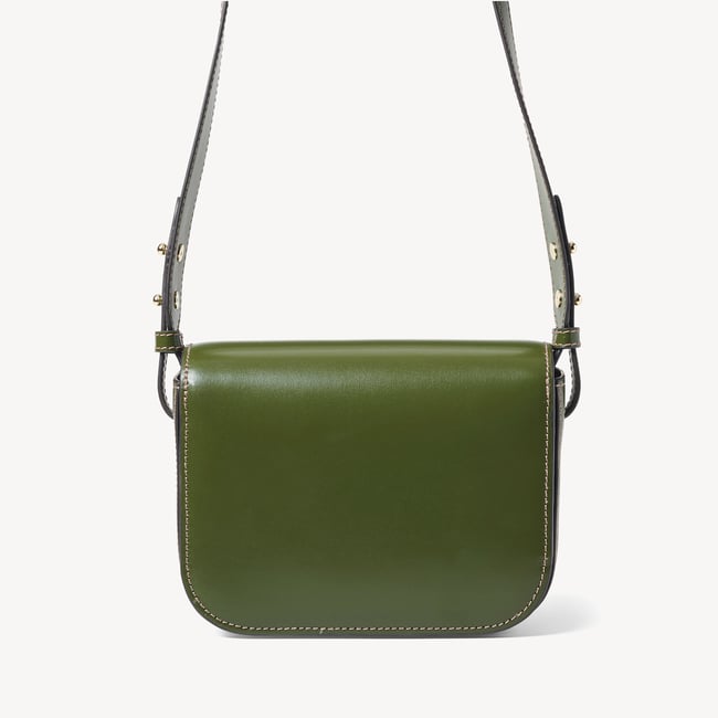 Ella Crossbody Smooth Moss Green