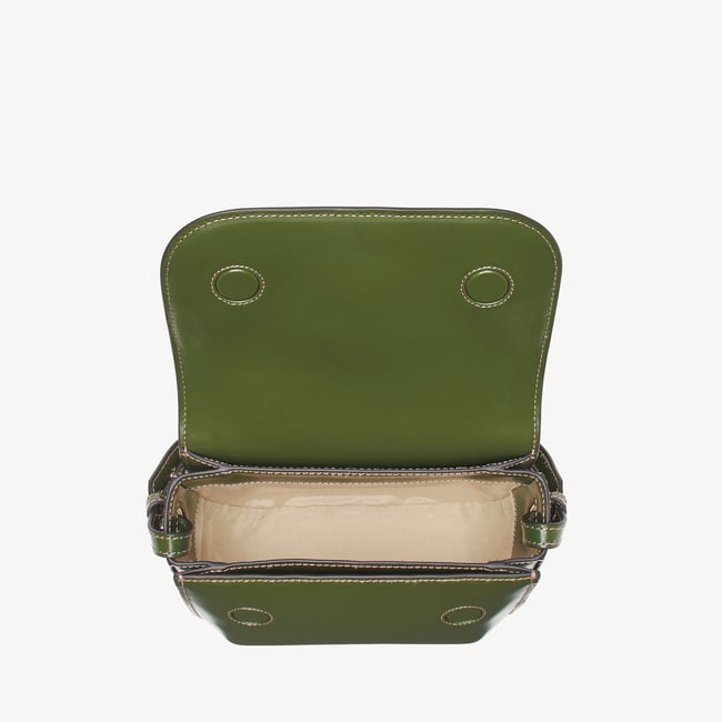 Ella Crossbody Smooth Moss Green