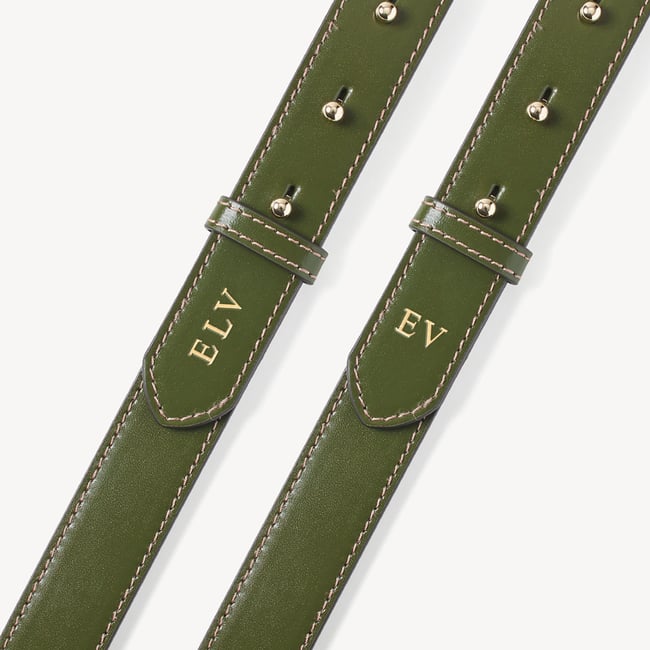 Ella Crossbody Smooth Moss Green