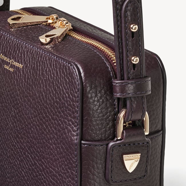 Camera Crossbody with Changeable Straps Fig Pebble