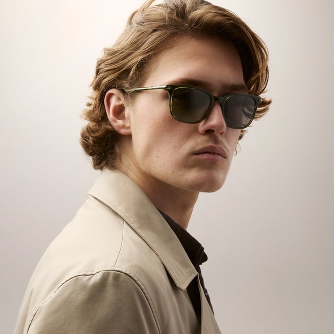 Triton D-Shape Sunglasses Olivine 