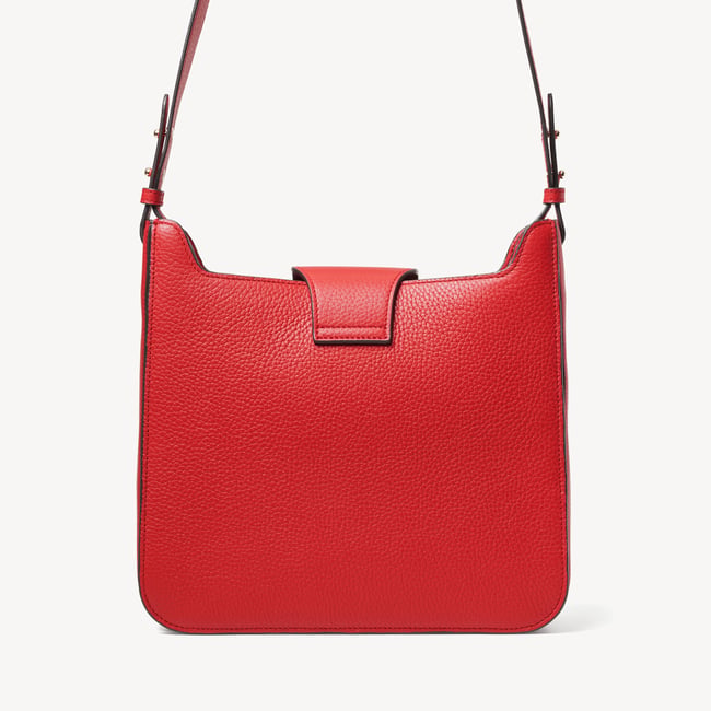 Ella Hobo Cardinal Red Pebble