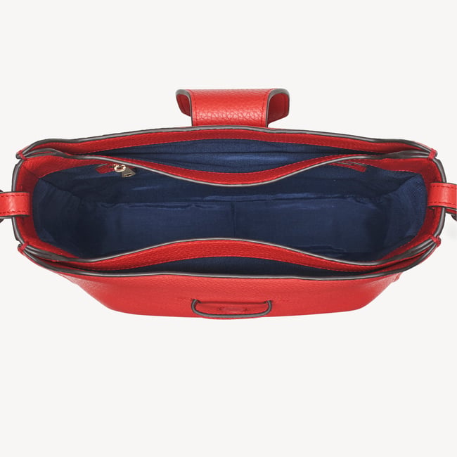 Ella Hobo Cardinal Red Pebble