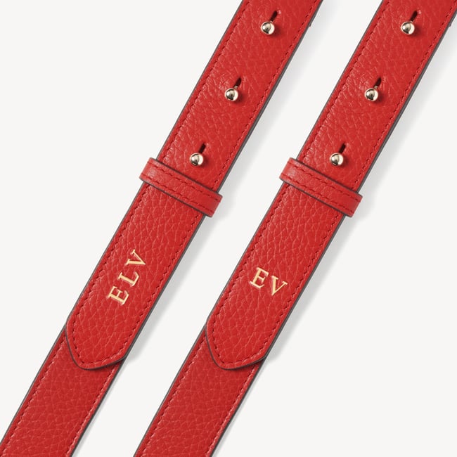 Ella Hobo Cardinal Red Pebble