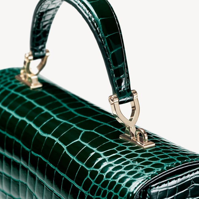 Mayfair® Evergreen Patent Croc