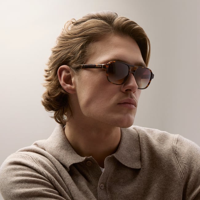 St Barts Aviator Sunglasses Tortoiseshell 