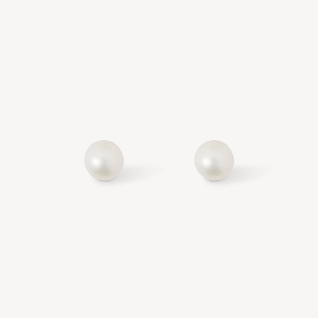 Pearl Stud Earrings Freshwater Pearl