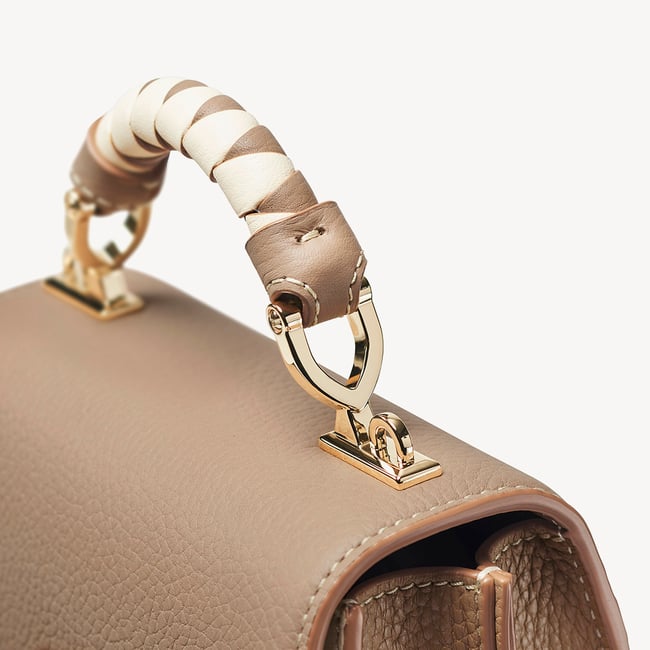 Mini Mayfair® 2 Deep Taupe & Ivory Pebble