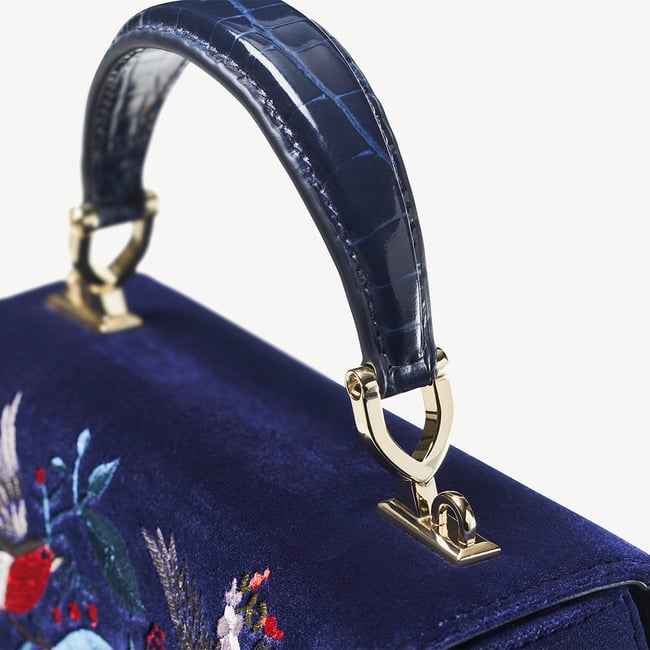 Midi Mayfair® Navy Velvet